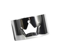 Scaldino da tè in acciaio inossidabile con base rotonda per tè con base rotonda riscaldatore strumento di riscaldamento per uso domestico e ufficio Tealight Warmer