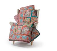 Scaldotto Plaid trapuntato Caleffi modello "Asia" OFFERTA