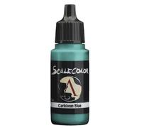 Scale 75 Scalecolor Paint & Tools Accessories Super Matt Caribbean Blue 17mL