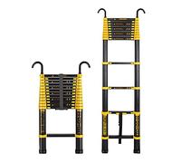scale a pioli, Scala estensibile multiuso con gancio, scala telescopica in alluminio alta 5 m/4 m/3 m/2 m(2.7m/8.8ft)