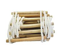 Scale antincendio, Scale di Emergenza in Corda, Resistenti alle Fiamme, di Sicurezza, con moschettoni per finestre e balconi/12 m/39 Piedi (18 m/59 Piedi) (18 m/59 Piedi)