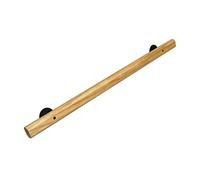 Scale Banister Handrails Complete Kit, Barrier-Free Scale Grab Bar, Wall Mounted Home Corridor Lofts Decking Railings Hand Rail in Legno per Scale/5Ft/150Cm