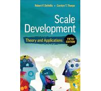 Scale Development: Theory and Applications