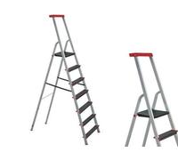 SCALE DOMESTICHE STEP UP ALU DOMO EN131 SCALA CASALINGA