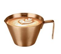 Scale espreso Cup - Strumento di misurazione per espreso, misurino caffè | misurino espreso, tazze da shot espreso, tazze da shot espreso con bilancia con manico, misurini in metallo per caffetterie