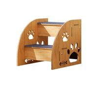 Scale for Animali in Legno Scale for Cani in Legno Scaletta for Cuccioli Scaletta for Animali in Moquette Scaletta for Cani for Gatti Anziani Animali di Piccola Taglia Cani di Piccola Taglia Gatti, 3