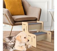 Scale per animali domestici in legno non slittamento per il letto per