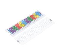 Scale per Chitarra Colorate Righello Scorrevole Materiale PVC, Forme Dai Colori Vivaci, Ampia Applicazione, per Chitarra Folk, Chitarra Elettrica