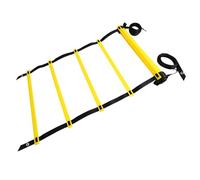 Scale per Esercizi, Scala per Allenamento Veloce Salvaspazio in PE Efficace Compatta Facile da Configurare per Il Tennis (6 Metri 12 pioli)