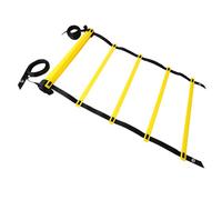 Scale per Esercizi, Scala per Allenamento Veloce Salvaspazio in PE Efficace Compatta Facile da Configurare per Il Tennis (7 Metri 13 pioli)