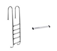 Scale per piscina, Scala Mobile For Piscina Scala In Acciaio Inossidabile 304 Scaletta Subacquea Scaletta For Corrimano Scale A Pedale Ispessite Attrezzatura For Scaletta For Acqua For Piscina,Robust