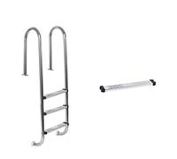 Scale per piscina, Scala Mobile For Piscina Scala In Acciaio Inossidabile 304 Scaletta Subacquea Scaletta For Corrimano Scale A Pedale Ispessite Attrezzatura For Scaletta For Acqua For Piscina,Robust