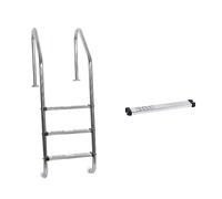 Scale per piscina, Scala Mobile For Piscina Scala In Acciaio Inossidabile 304 Scaletta Subacquea Scaletta For Corrimano Scale A Pedale Ispessite Attrezzatura For Scaletta For Acqua For Piscina,Robust