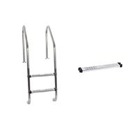 Scale per piscina, Scala Mobile For Piscina Scala In Acciaio Inossidabile 304 Scaletta Subacquea Scaletta For Corrimano Scale A Pedale Ispessite Attrezzatura For Scaletta For Acqua For Piscina,Robust