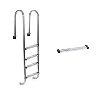 Scale per piscina, Scala Mobile For Piscina Scala In Acciaio Inossidabile 304 Scaletta Subacquea Scaletta For Corrimano Scale A Pedale Ispessite Attrezzatura For Scaletta For Acqua For Piscina,Robust
