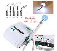 Scaler Piezo ad ultrasuoni dentale con manipolo LED / sistema Auto Water Supply