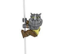 Scaler Rocksteady alti 2 pollici delle Tartarughe Ninja con licenza ufficiale