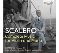 Rosario Scalero Scalero: Complete Music for Violin and Piano (CD) Album