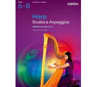 Scales and Arpeggios for Harp, ABRSM Grades 6-8, from 2025