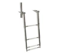 Scaletta 4 gradini con maniglia 345 mm - 1 PZ Osculati - 49.551.04 - 4955104