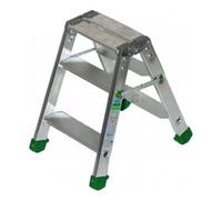 FACAL PIANO DUPLA SCALA Sgabello Professionale Doppia Salita Dupla 2+2 GRADINI