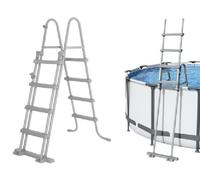BESTWAY SCALA SCALETTA DI SICUREZZA PISCINA FUORI TERRA 107CM 3 GRADINI