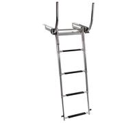 SCALETTA BIG TELESCOPIA DA SOTTO PLANCETTA - 4 GRADINI - 52CM LARGHEZZA