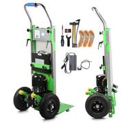 Scaletta elettrica, carrello a mano con 900 libbre di carico, potenza 1250 W, batteria al litio per logistica e trasporto