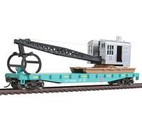 Scaletta H0 - Walthers Carro Piatto Con Gru Union Pacific - 1783 Neu