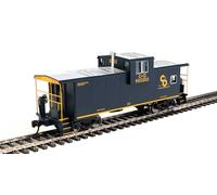 Scaletta HO - Walthers Extended Wide-Vision Caboose Chesapeake & Ohio - 8710 Neu