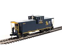 Scaletta HO - Walthers Extended Wide-Vision Caboose Chesapeake & Ohio - 8711 Neu