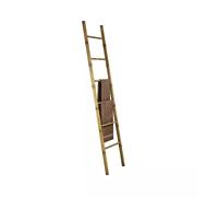 SCALETTA IN BAMBU' PORTA ASCIUGAMANI 6 PIOLI 50X4X190 CM