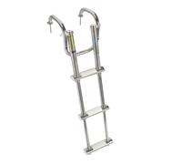 Scaletta telescopica con maniglie 3 gradini - 1 PZ Osculati - 49.556.03