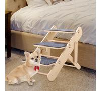 Scaletta in legno per animali domestici, scaletta per cani adatta auto,