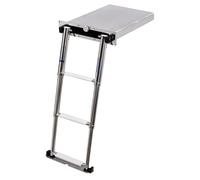 Scaletta incasso a scomparsa inox Eccentrica