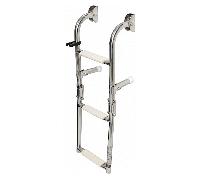 Scaletta inox 3 gradini 22x63 cm.