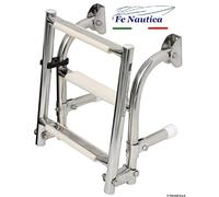 SCALETTA INOX 5 GRADINI PER BARCA PIEGHEVOLE