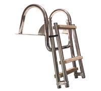 Scaletta inox con corrimano 3 gradini (Stretta)