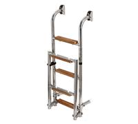 Scaletta inox/legno 5 gradini - 1 PZ Osculati - 49.566.05 - 4956605