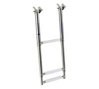 Scaletta inox telescopica a scomparsa 3 gradini - 1 PZ Osculati - 49.542.03