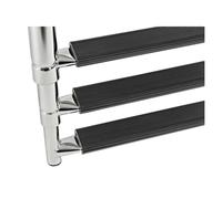 Scaletta inox telescopica larga 4 gradini - 1 PZ Osculati - 49.540.04 - 4954004