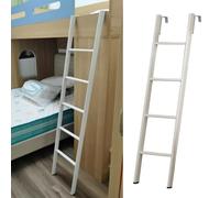 Scaletta Letto a Castello Scala per Letto a Castello a Pavimento Regolabile, Camper Loft Dormitorio a Castello Scale da Arrampicata con Ganci, Solo Scaletta Doppia Corta Sostituibile, Risparmio di Spa