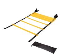 Scaletta per allenamento di velocità da calcio, 500 x 40 cm, set up istantaneo, design robusto regolabile, borsa inclusa, ideale per sport, tennis, hockey, badminton, basket