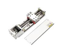 Scaletta per cuscinetti, Attuatore di controllo lineare Modulo scorrevole con tavolo da lavoro a vite a sfera Trasporto lineare elettrico manuale Attuatore multiplo o kit 100-2000 mm (corsa 200 mm