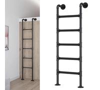 Scaletta per letto a castello resistente, montaggio a parete, per camper, biblioteca, ponte e fuga di emergenza, supporta 150 kg