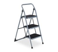 Scaletta pieghevole alluminio casa scala sicurezza con 3 gradini step ladder