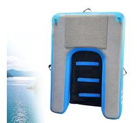 Scaletta portatile per piscina per cani, gonfiaggio rapido, superficie antiscivolo in EVA, pompa ad aria, facile da trasportare, adatta per cani di taglia piccola, media e grande, 150 x 100 x 10 cm