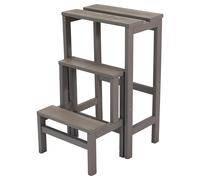 Scaletta ribaltabile 3 gradini in legno Giulietta