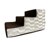 Scaletta Scendiletto Sfoderabile Fabotex 60 x 39 x 33 cm - Scaletta scendiletto sfoderabile in tessuto vellutato, progettata per facilitare l'accesso di cani anziani o con difficoltà, con imbottitura 