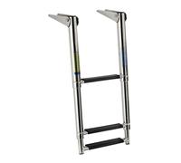 Scaletta telescopica 3 gradini neri - 1 PZ Osculati - 49.541.53 - 4954153